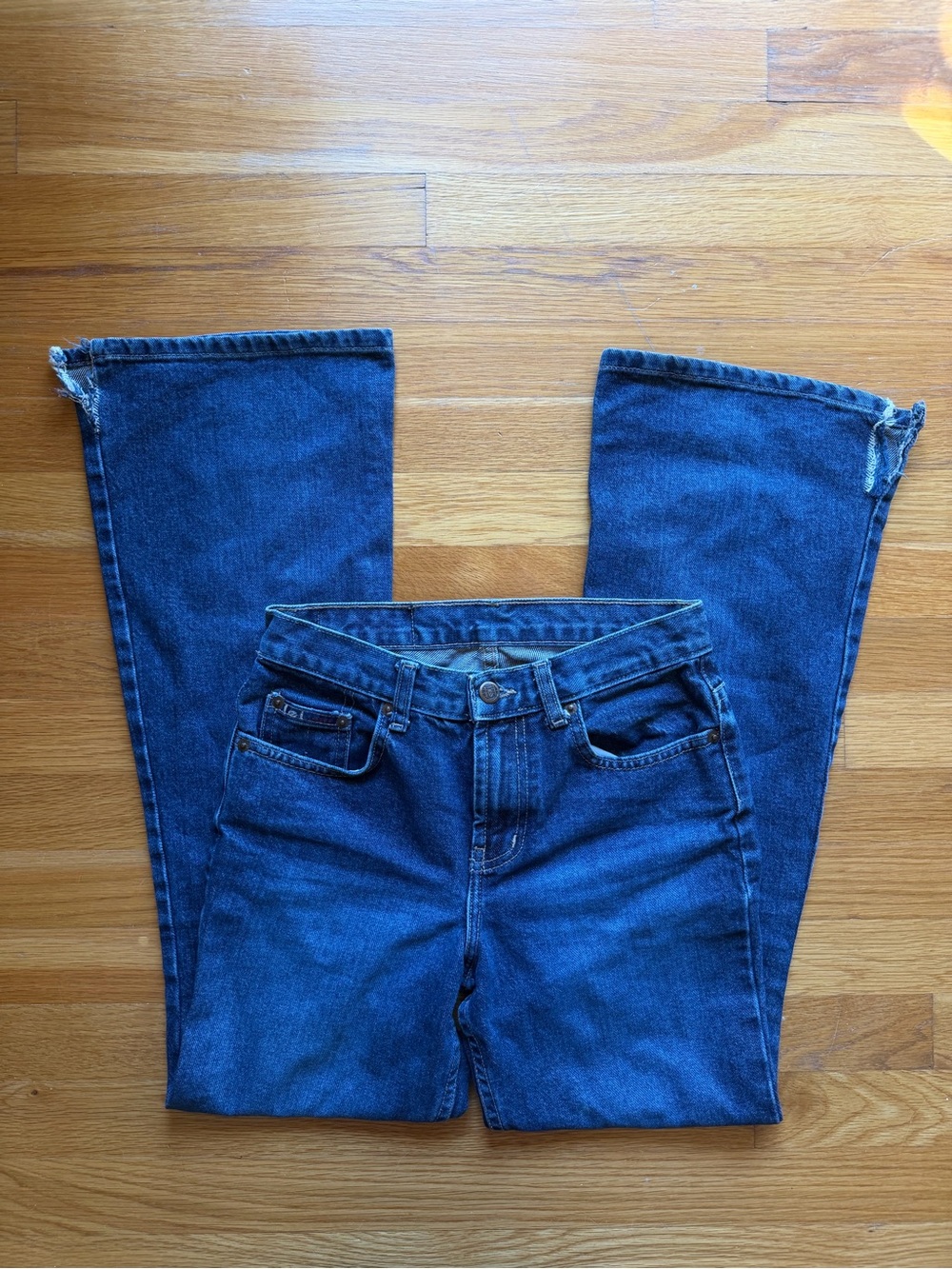 LEI Vintage Style Low Rise Flare Jeans - Size 2